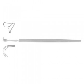 Cushing Retractor / Saddle Hook Stainless Steel, 20.5 cm - 8" Blade Size 12 mm